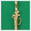 pendentif sac de golf