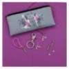 collection de 5 bijoux gymnaste rose en souplesse