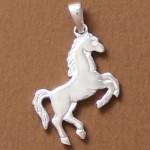 Pendentif, breloque, cheval, argent 925 - Passion Bijoux