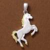 2909 pendentif cheval sauvage tendance