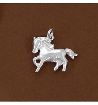 pendentif petit cheval fougueux