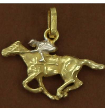 pendentif cheval au galop