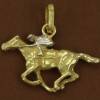 pendentif cheval au galop