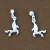 boucles d'oreilles pégases pendantes