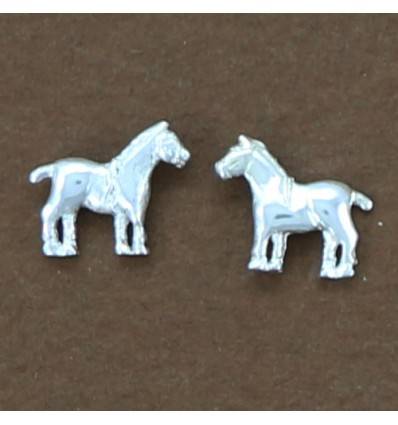 boucles d'oreilles percheron