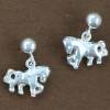 boucles d'oreilles petit cheval