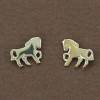 boucles d'oreilles cheval