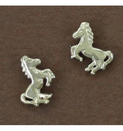 boucles d'oreilles cheval sauvage tendance