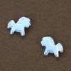 boucles d'oreilles poney