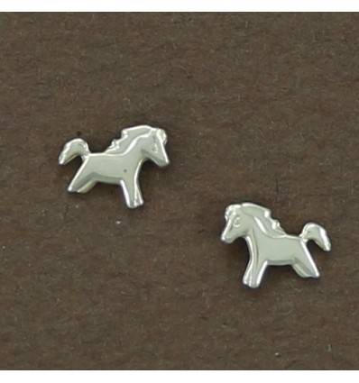 boucles d'oreilles poneys