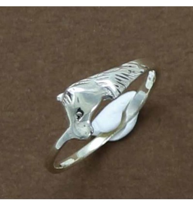 bague tête de cheval petite taille