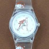 montre horse-ball transparente