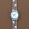 montre horse-ball transparente