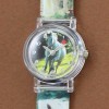 montre chevaux blancs