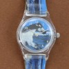 montre cheval arabe blanc dans la mer