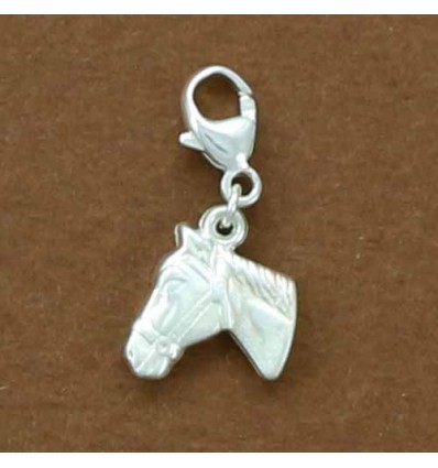 CHARM breloque à accrocher partout tête de cheval