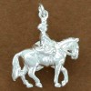 pendentif amazone équitation cheval