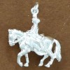 pendentif amazone équitation cheval