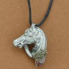 collier améthyste tête de cheval