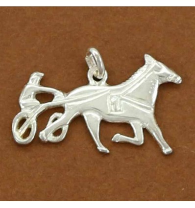 grand pendentif trot sulky