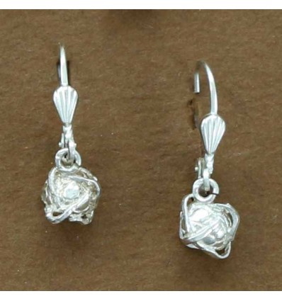 boucles d'oreilles dormeuses horse-ball