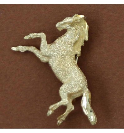 broche cheval cabré