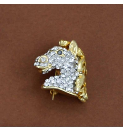 broche petite tête de cheval fantaisie