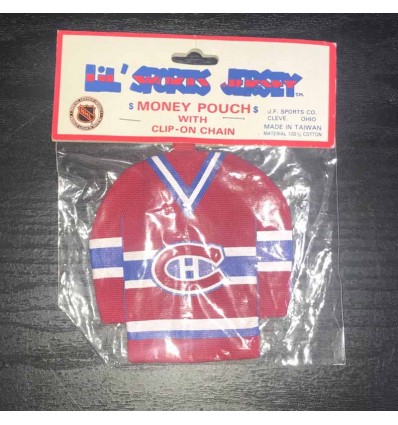 porte-clefs porte monnaie maillot de hockey NHL