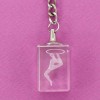 rythmical gymnastic key ring