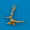 pendentif patineuse saut de biche