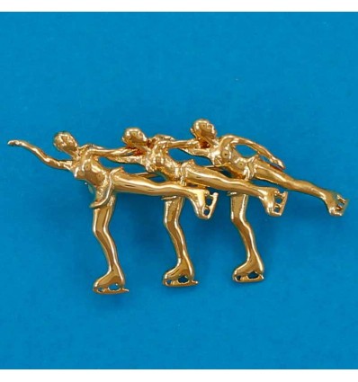 broche patinage synchronisé