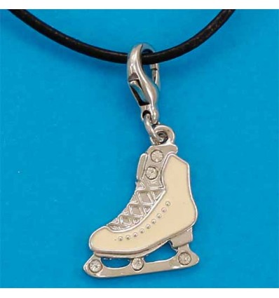 collier patin émaillé