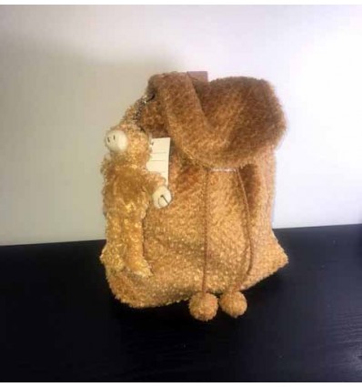 sac à dos cheval avec porte-clefs cheval en peluche