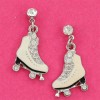 roller figure skating earrings