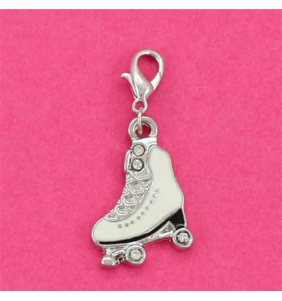 roller figure skating charm