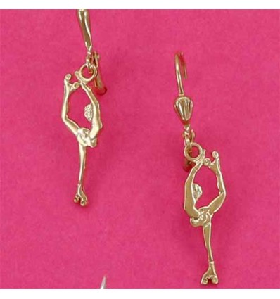 roller skating biellmann earrings
