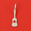 pendentif mini guitare argent massif