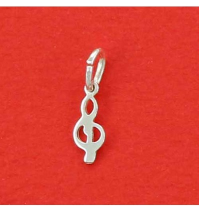 pendentif mini clef de sol