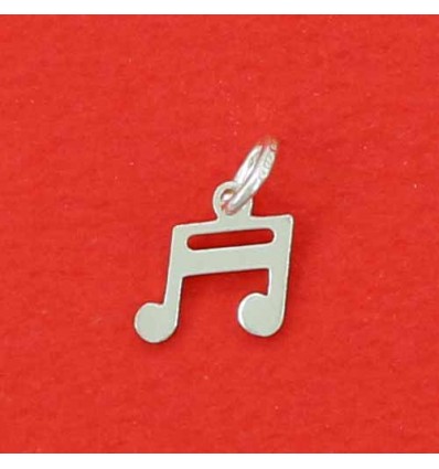 pendentif musique deux doubles croches