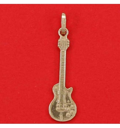 pendentif grande guitare électrique