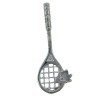 pendentif badminton : raquette et volant