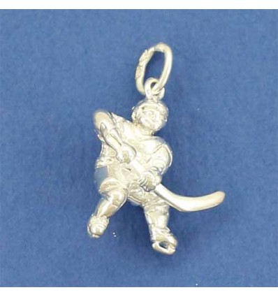 pendentif joueur de hockey