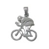 pendentif vélo de course avec cycliste