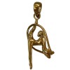 pendentif gymnastique rythmique "EXPRESSION" corde