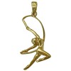 pendentif gymnastique rythmique "IMPULSION" ruban