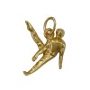 pendentif gymnaste artistique masculin au sol