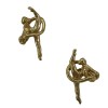 boucles d'oreilles EXPRESSION corde de gymnastique rythmique