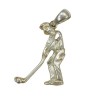 pendentif joueur de golf