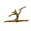 baton twirl girl pendant