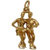 pendentif couple danse sur glace